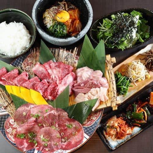 【味来コース】塩タン・上カルビ・上ロースなどが楽しめる5000円(税込)コース