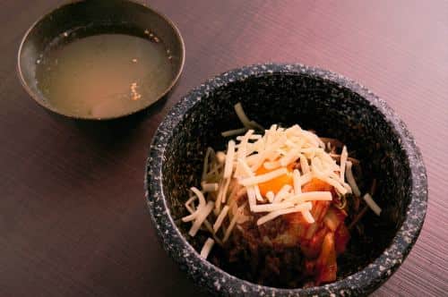 チーズ石焼ビピンバ